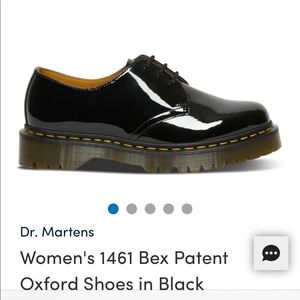 DR MARTENS patent shoes